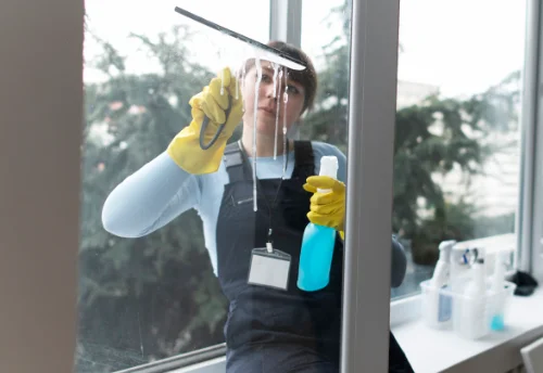 Nettoyage de vitres intérieures et extérieures à Coubron